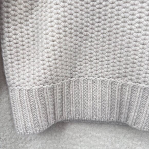 Kate Young x Splendid 100% Cashmere Chunky Sweater Cream Size XS NWT Chunky - Picture 3 of 10